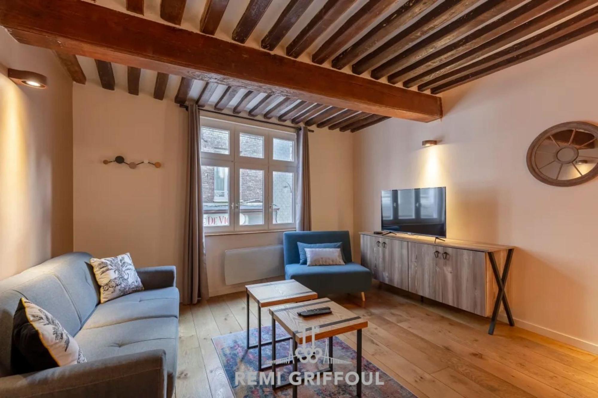 La Cachette De Lucie Heart Of Honfleur 100M From The Port 2 Guests Apartment Exterior photo