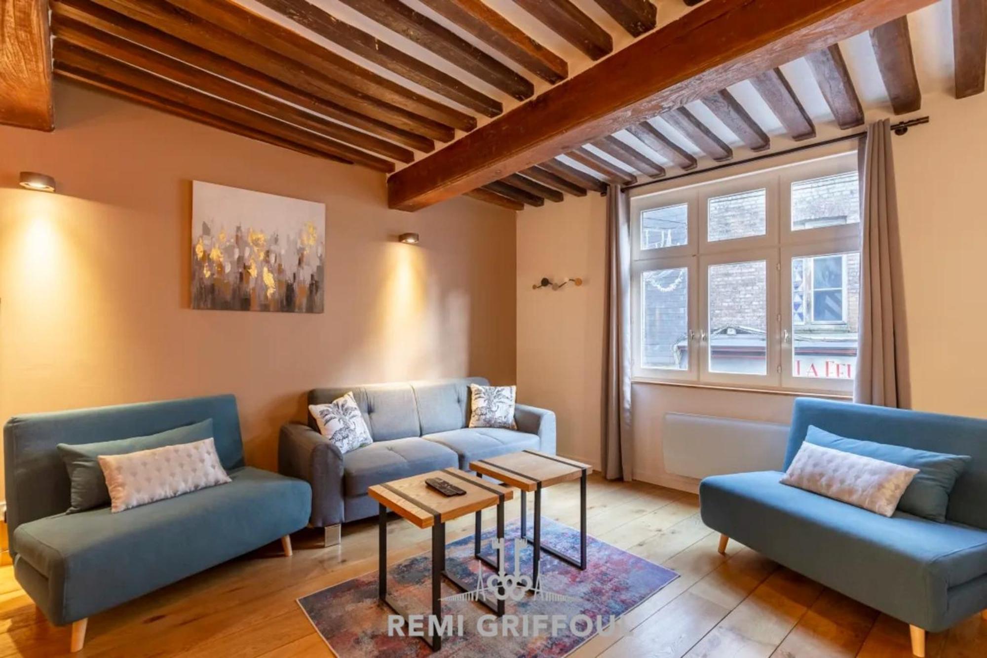 La Cachette De Lucie Heart Of Honfleur 100M From The Port 2 Guests Apartment Exterior photo